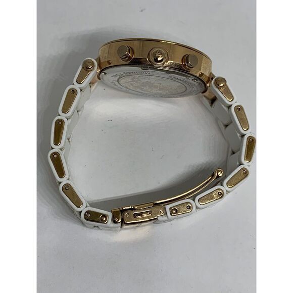 Michael Kors MK6405 Womens Stainless Steel Analog Silver Dial Quartz Watch OL322 - Picture 10 of 11